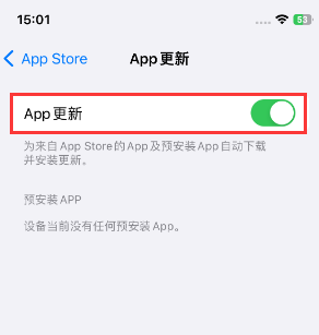 虎门港管委会苹果15维修中心如何让iPhone15APP自动更新