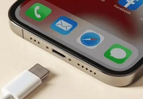 虎门港管委会苹果15维修分享iPhone15改USB-C接口后能和安卓用户互借充电器吗